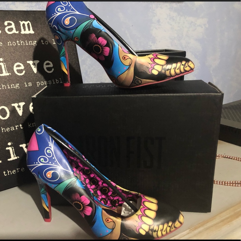 Iron first heels